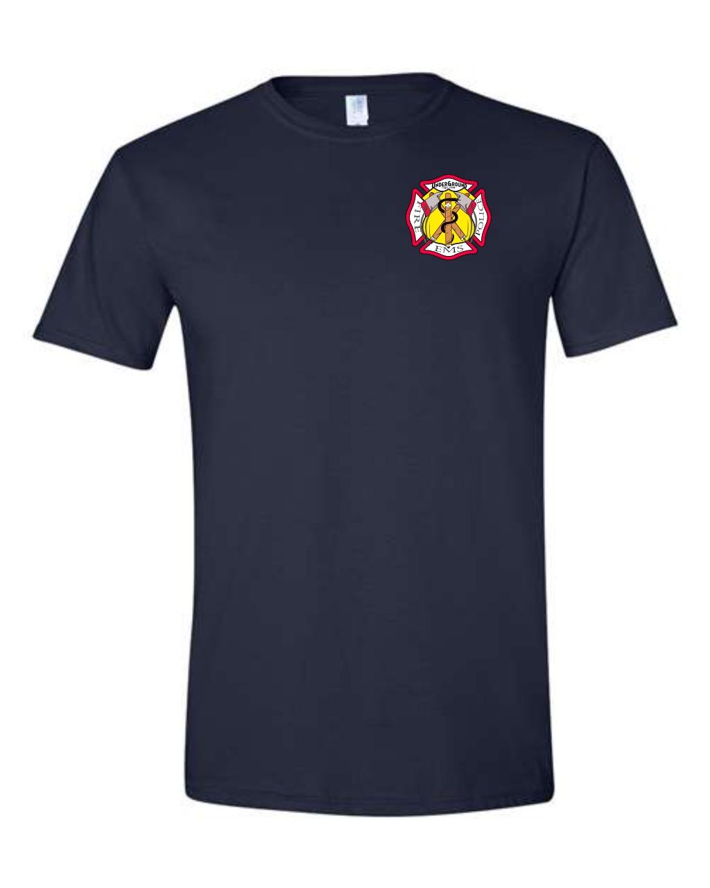 Underground Fire, Police and EMS Appreciation Shirt (M-5X) Specify in ...